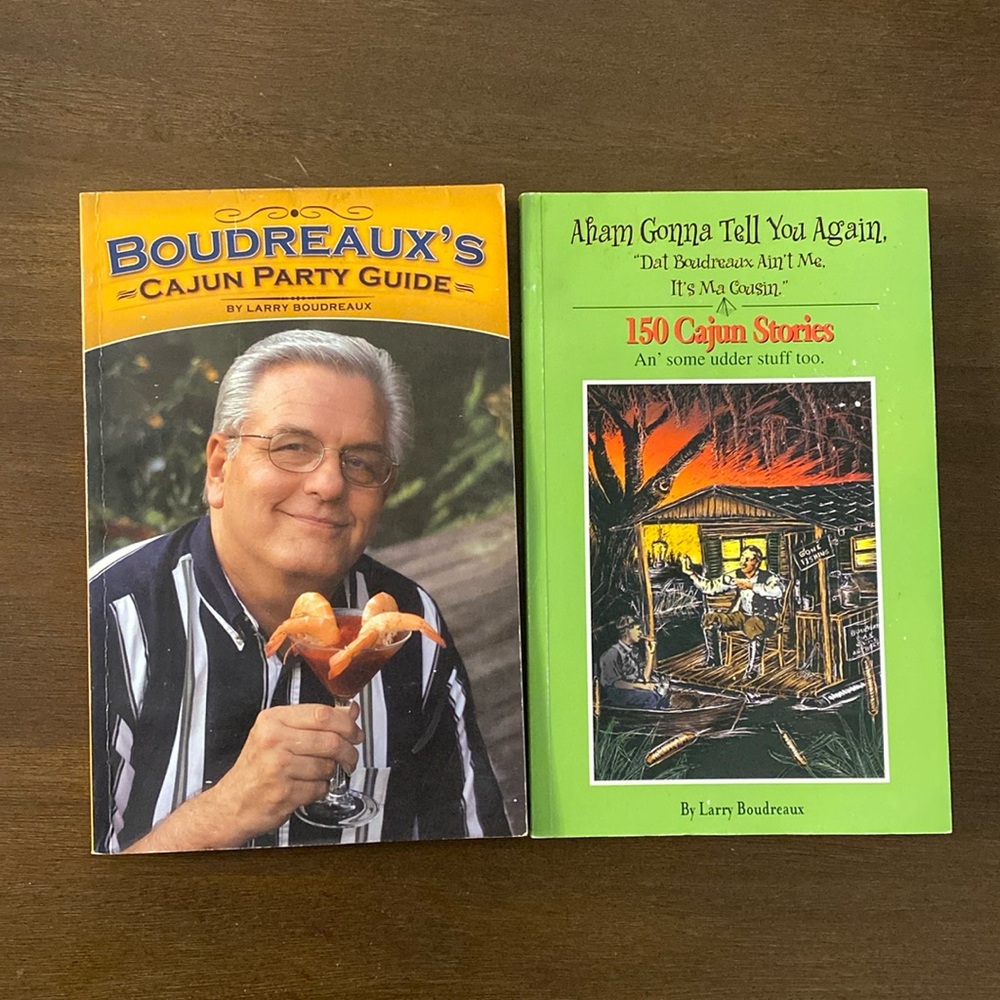 Boudreaux’s Cajun Party Guide & Aham Gonna Tell You Again Cajun Stories Bundle